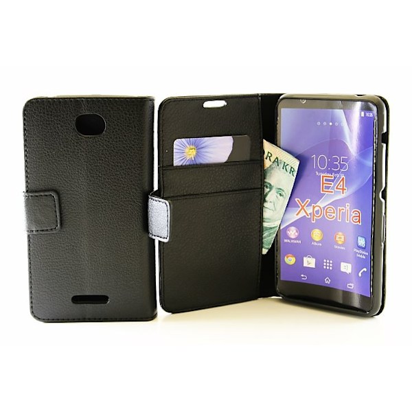 Standcase TPU Wallet Sony Xperia E4 (E2105)