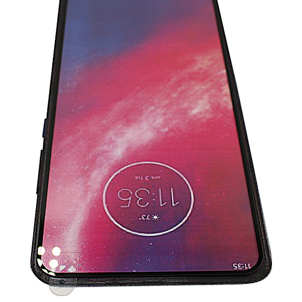 Full Frame Glas skydd Motorola One Hyper (Svart)