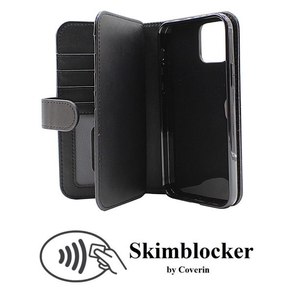 Skimblocker XL Wallet iPhone 13 (6.1) Svart