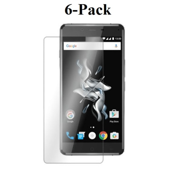 6-Pack Skärmskydd OnePlus X