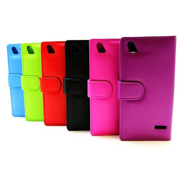 Plånboksfodral ZTE Blade Vec 4G Hotpink
