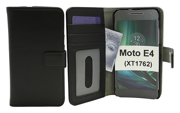 Magnet Wallet Moto E4 / Moto E (4th gen) (XT1762) Svart