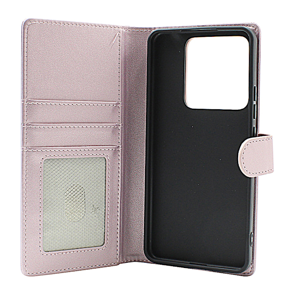 Skimblocker Xiaomi Redmi Note 14 5G Plånboksfodral Glitter Pink