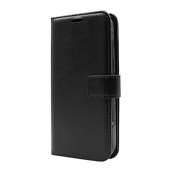 Crazy Horse Wallet iPhone 13 (6.1) Svart