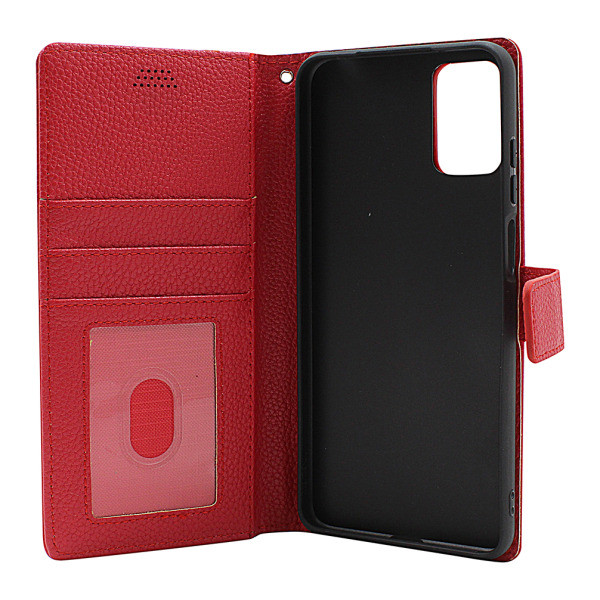 New Standcase Wallet Motorola Moto E22i Röd