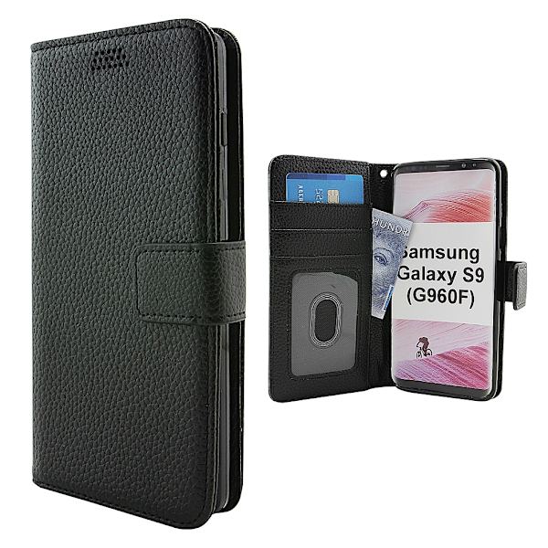 Standcase Wallet Samsung Galaxy S9 (G960F) Svart