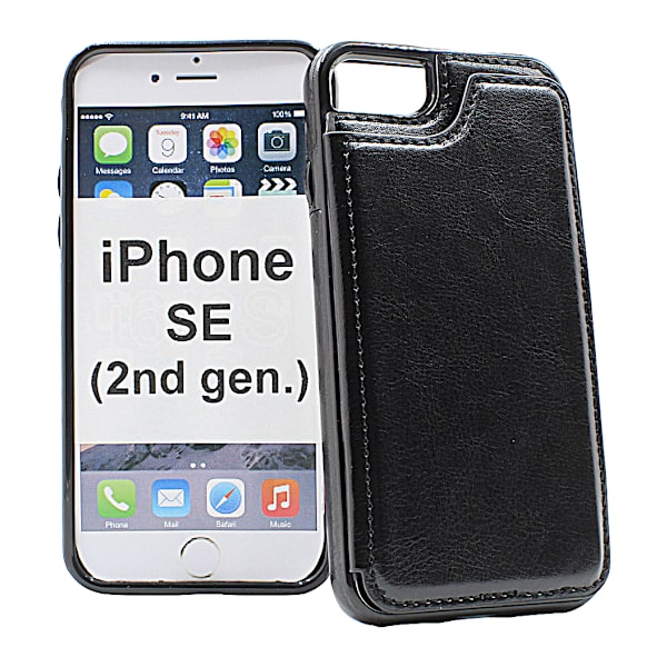 CardCase iPhone SE (2nd Generation) (Svart) Svart