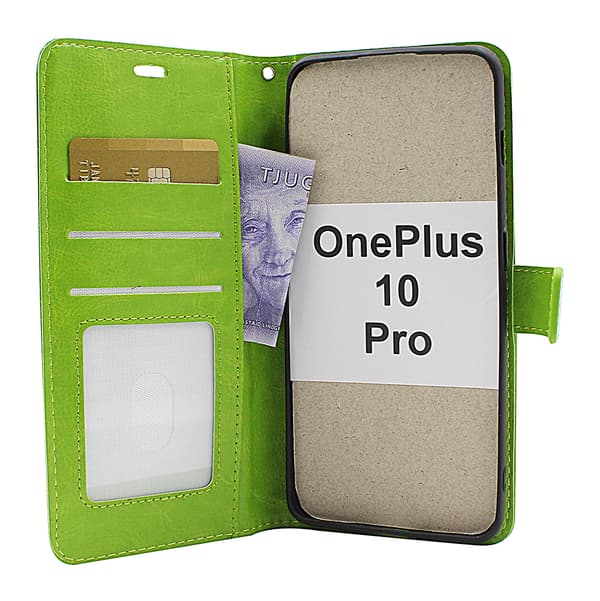 Crazy Horse Wallet OnePlus 10 Pro Turkos