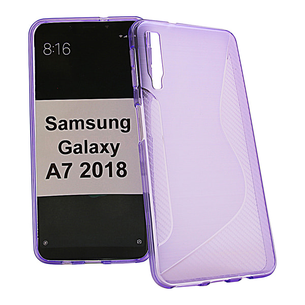 S-Line Skal Samsung Galaxy A7 2018 (A750FN/DS) Svart