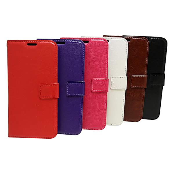 Crazy Horse Wallet Motorola Moto G6 Plus Svart