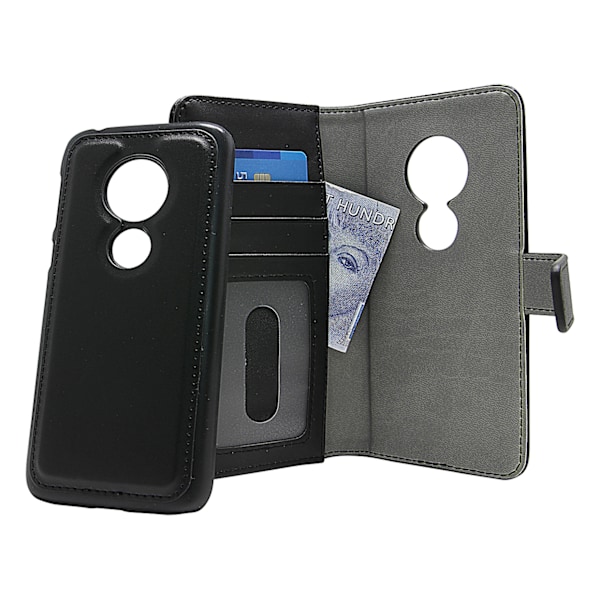 Skimblocker Magnet Wallet Motorola Moto E5 Play Svart