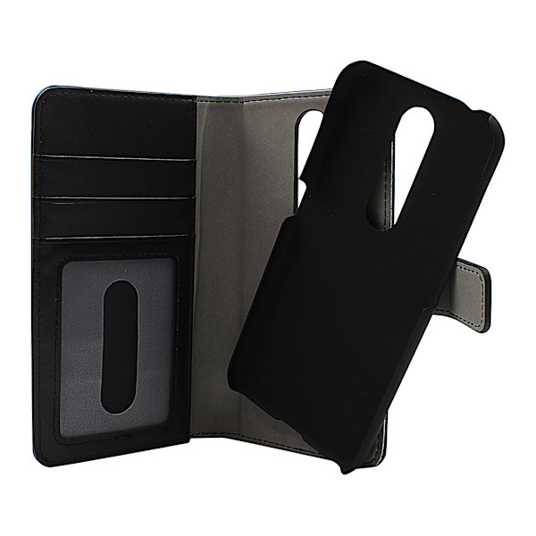 Skimblocker Magnet Wallet Nokia 4.2 (Svart)
