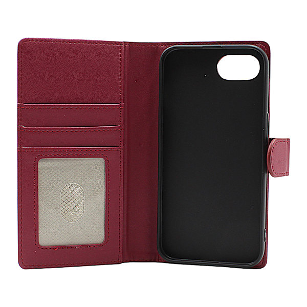 Skimblocker iPhone 16e Plånboksfodral Brun