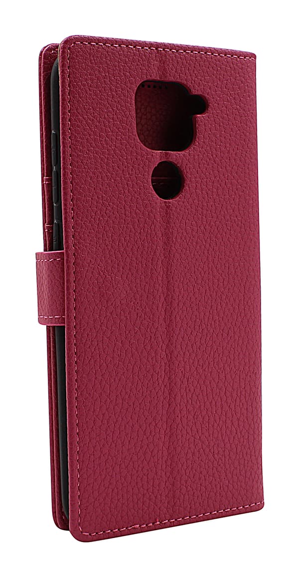 New Standcase Wallet Xiaomi Redmi Note 9 Hotpink