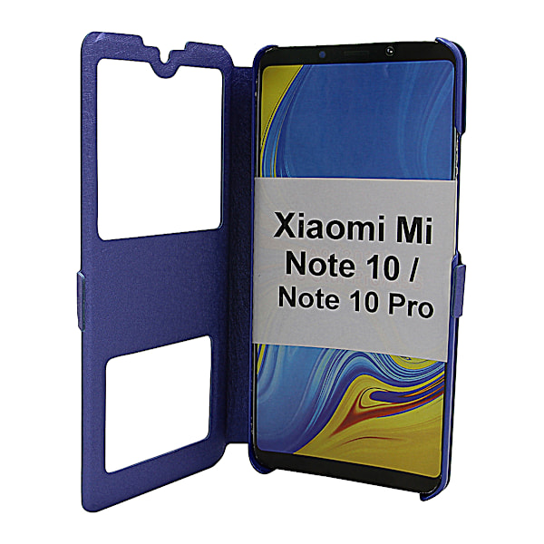 Flipcase Xiaomi Mi Note 10 / Note 10 Pro Blå