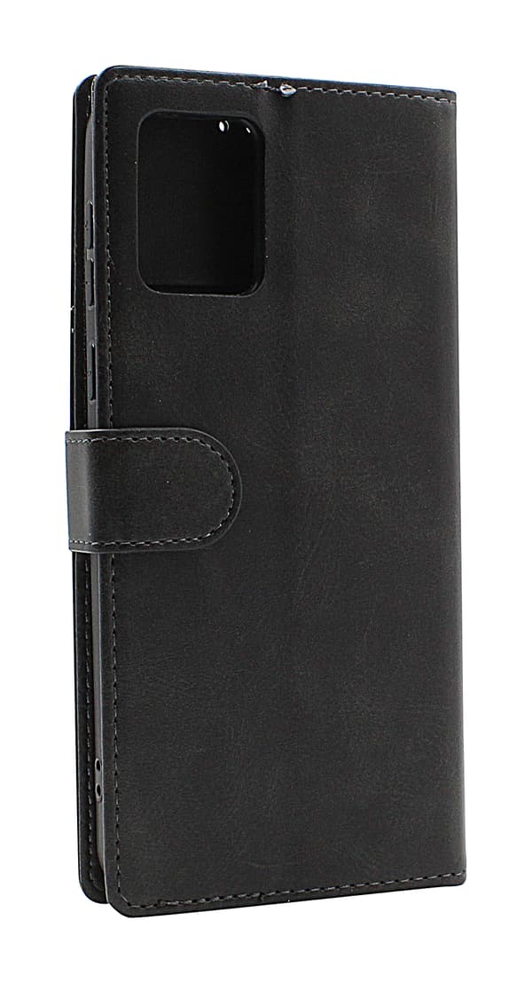 Zipper Standcase Wallet Motorola Moto E13 Brun
