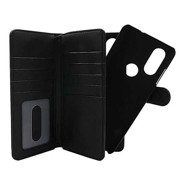 Skimblocker XL Magnet Wallet Motorola One Vision Svart