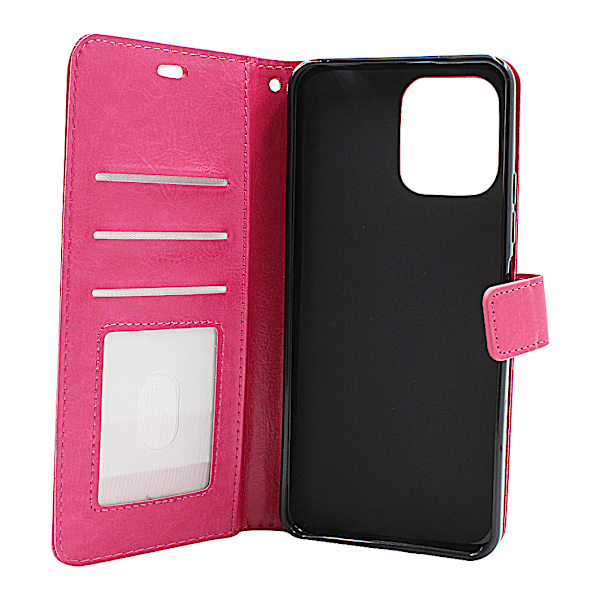 Crazy Horse Wallet Xiaomi Redmi 12 5G Brun
