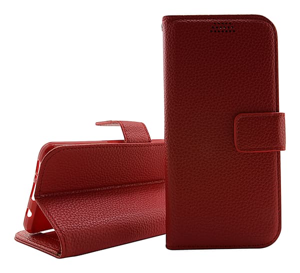 New Standcase Wallet Sony Xperia 10 Plus Röd
