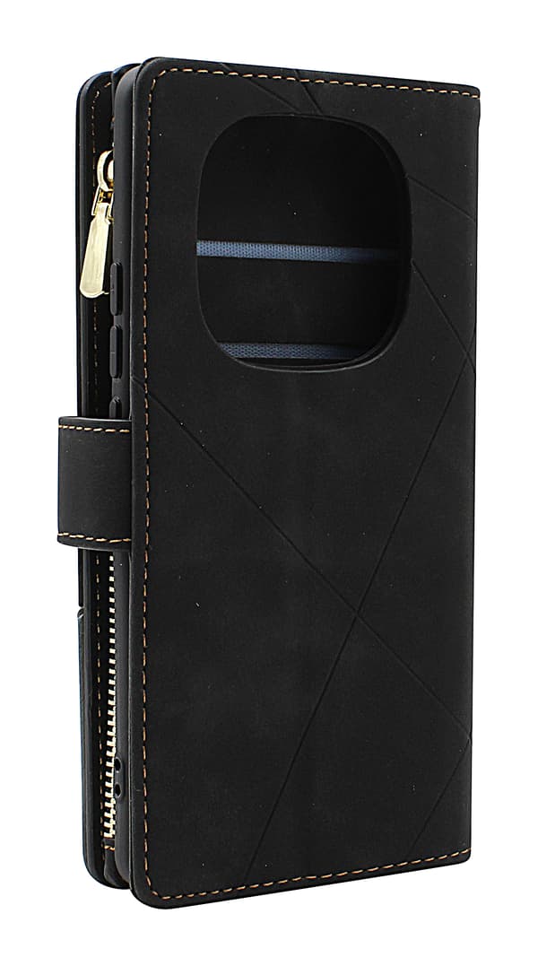 XL Xiaomi Redmi Note 14 Pro / 14 Pro+ Lyx Plånboksfodral Brun