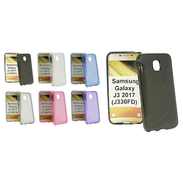 S-Line Skal Samsung Galaxy J3 2017 (J330FD) Grå