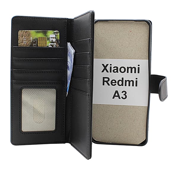 Skimblocker Xiaomi Redmi A3 XL Plånboksfodral