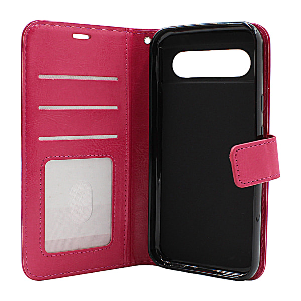 Crazy Horse Wallet Google Pixel 8a 5G Svart