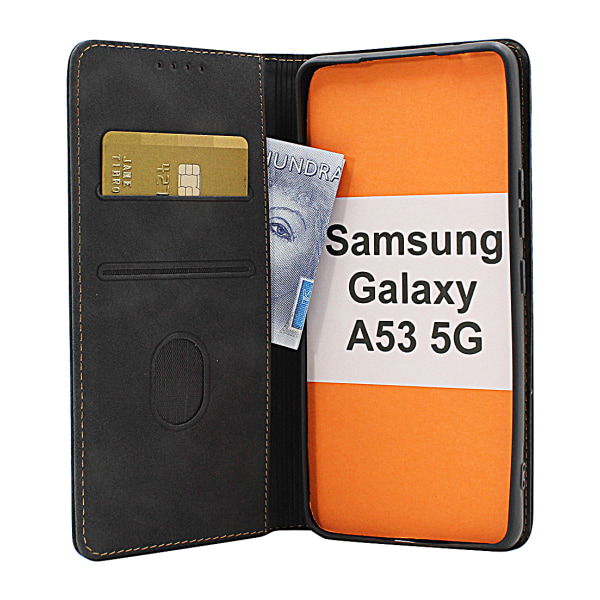 Fancy Standcase Wallet Samsung Galaxy A53 5G (SM-A536B) Svart
