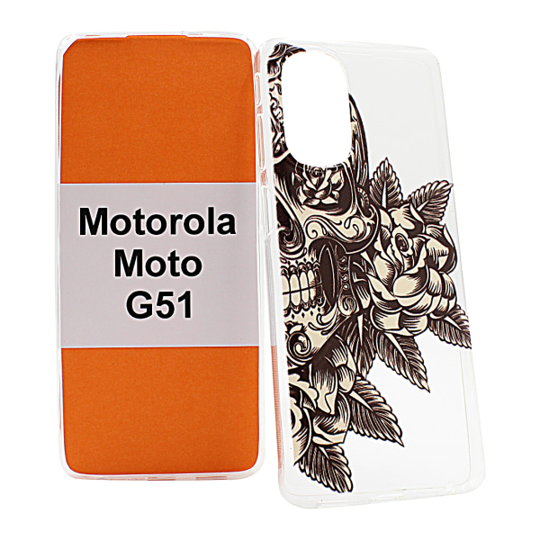 Designskal TPU Motorola Moto G51