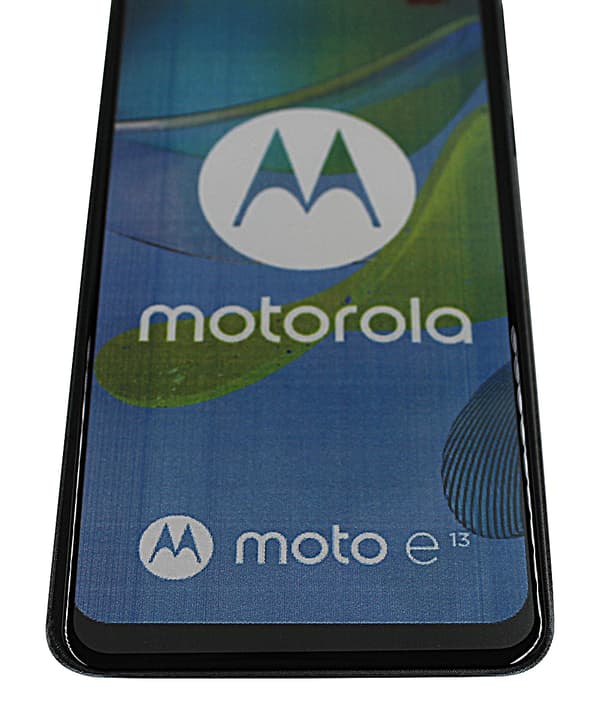 Full Frame Glas skydd Motorola Moto E13