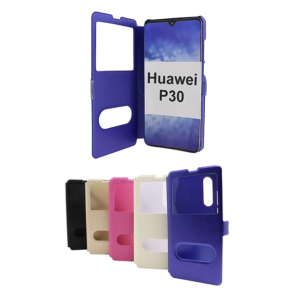 Flipcase Huawei P30 Blå