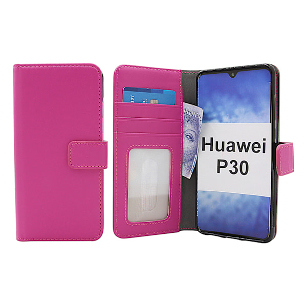 Skimblocker Magnet Wallet Huawei P30 Hotpink