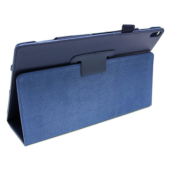 Standcase Fodral Lenovo Tab 4 10 / 10 Plus (ZA2J / ZA2M / ZA2R) Marinblå