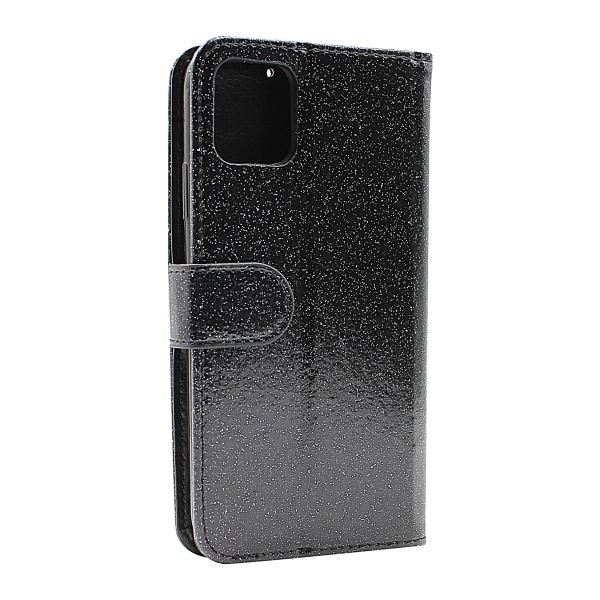 Standcase Glitter Wallet iPhone 11 (6.1) Silver