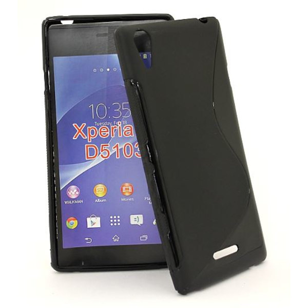 S-Line skal Sony Xperia T3 (D5103) Svart