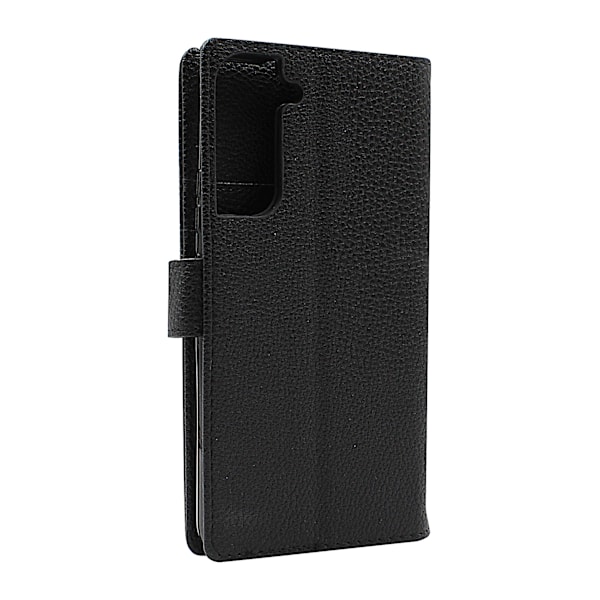 New Standcase Wallet Samsung Galaxy S22 Plus 5G Ljusblå