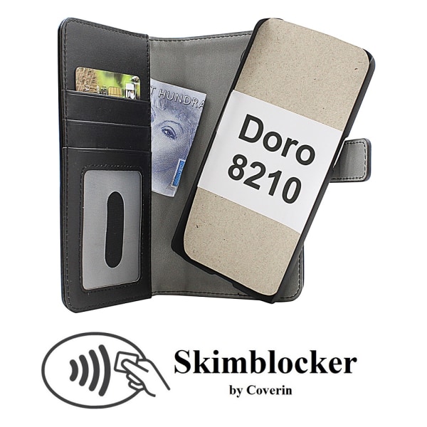 Skimblocker Magnet Fodral Doro 8210 Lila