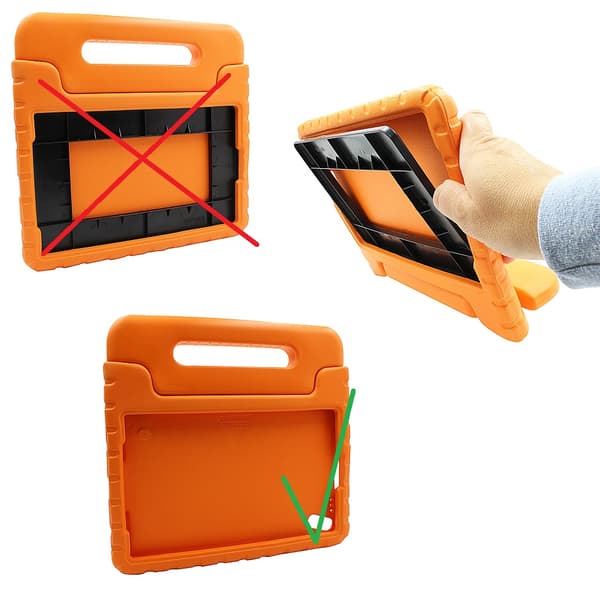Standcase Barnfodral Samsung Galaxy Tab A 10.1 2019 Svart