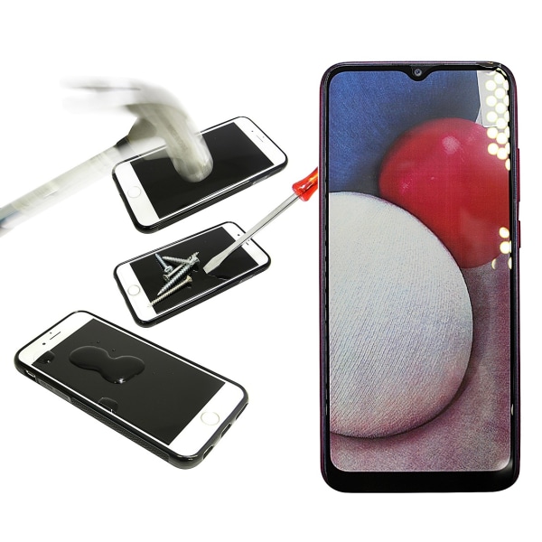 Full Frame Härdat Glas Samsung Galaxy A02s (A025G/DS)