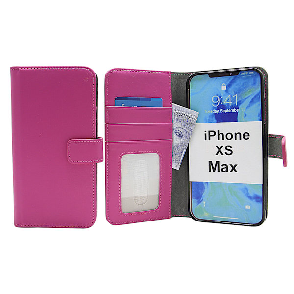 Skimblocker Magnet Wallet iPhone Xs Max Hotpink