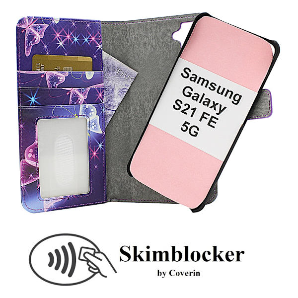 Skimblocker Magnet Designwallet Samsung Galaxy S21 FE 5G