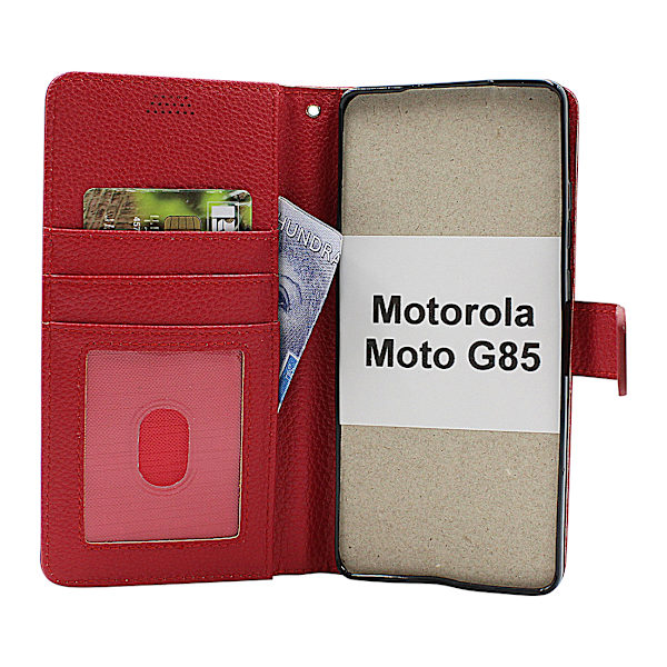 New Standcase Wallet Motorola Moto G85 Lila