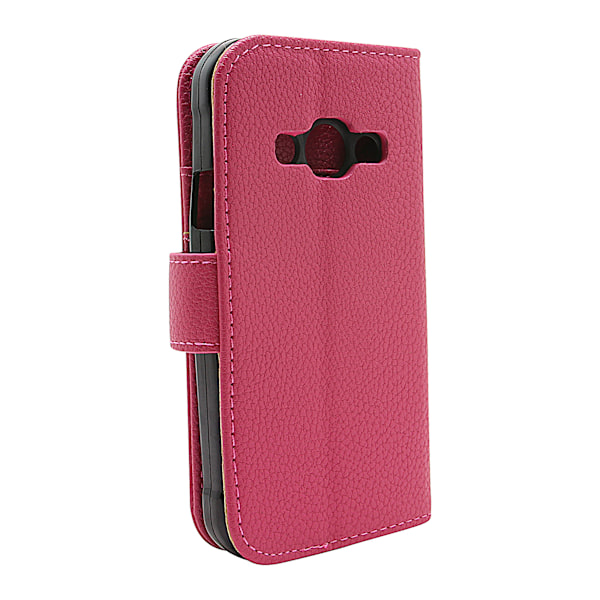 New Standcase Wallet Samsung Galaxy Xcover 3 (SM-G388F) Hotpink