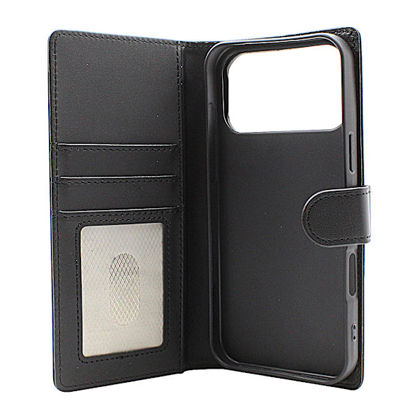 Skimblocker iPhone 17 Pro Max Plånboksfodral Brandy