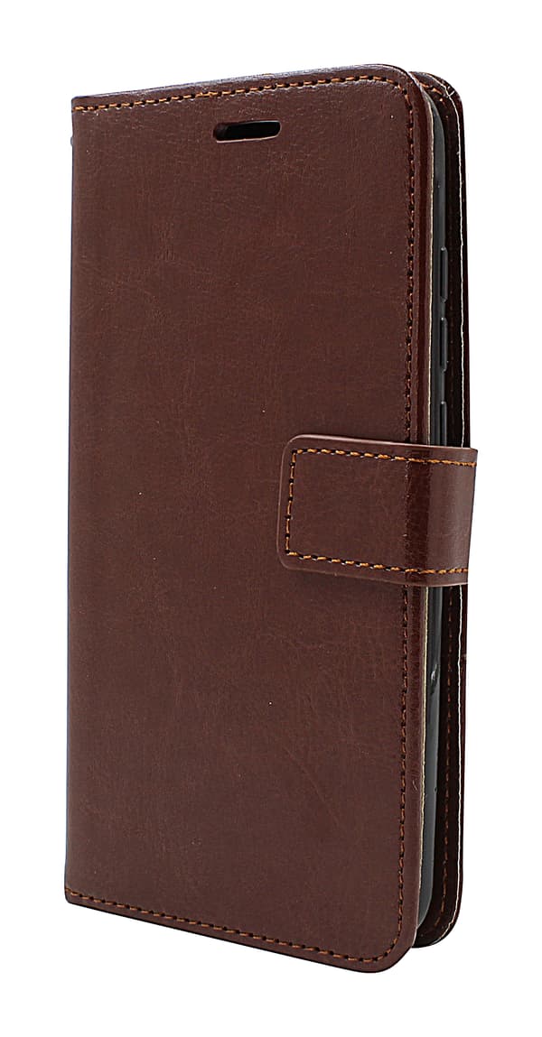 Crazy Horse Wallet Xiaomi Redmi 8/8A Brun