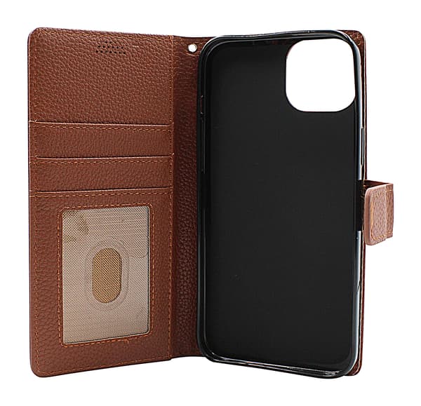 New Standcase Wallet iPhone 15 Plus Svart