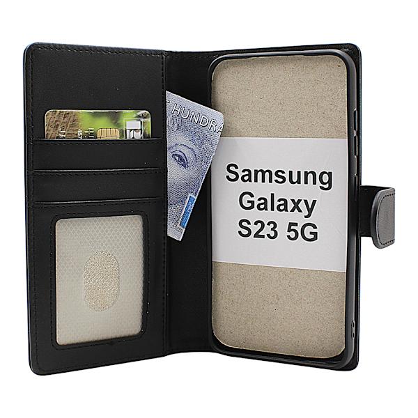 Skimblocker Samsung Galaxy S23 5G Plånboksfodral