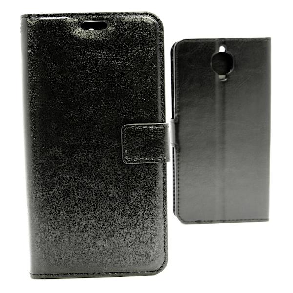 Crazy Horse Wallet OnePlus 3 Svart