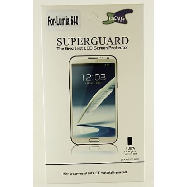 6-Pack Skärmskydd Microsoft Lumia 640 LTE
