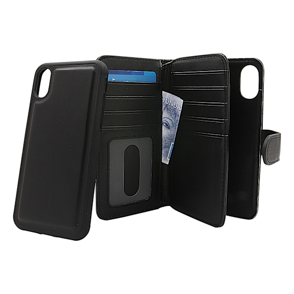 Skimblocker XL Magnet Wallet iPhone X/Xs Svart